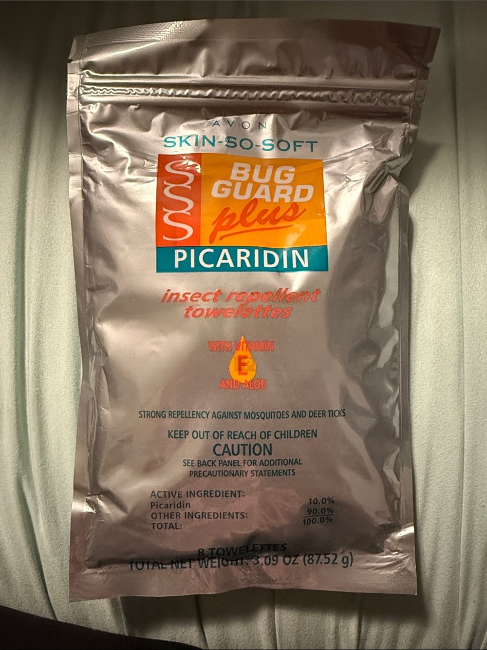 New Avon Bug Guard Plus Picaridin Skin So Soft Insect Repellant 8 Towelettes